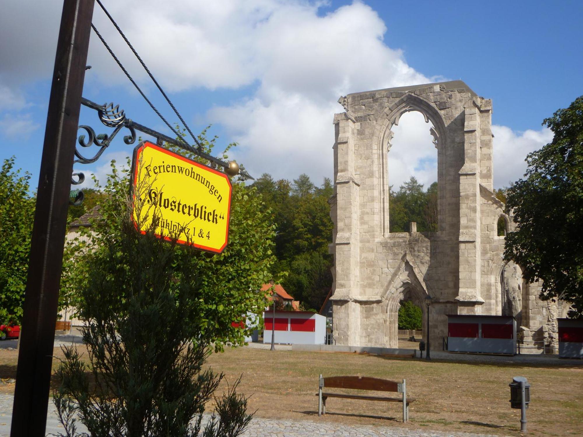 Ferienwohnungen Klosterblick Walkenried Dış mekan fotoğraf