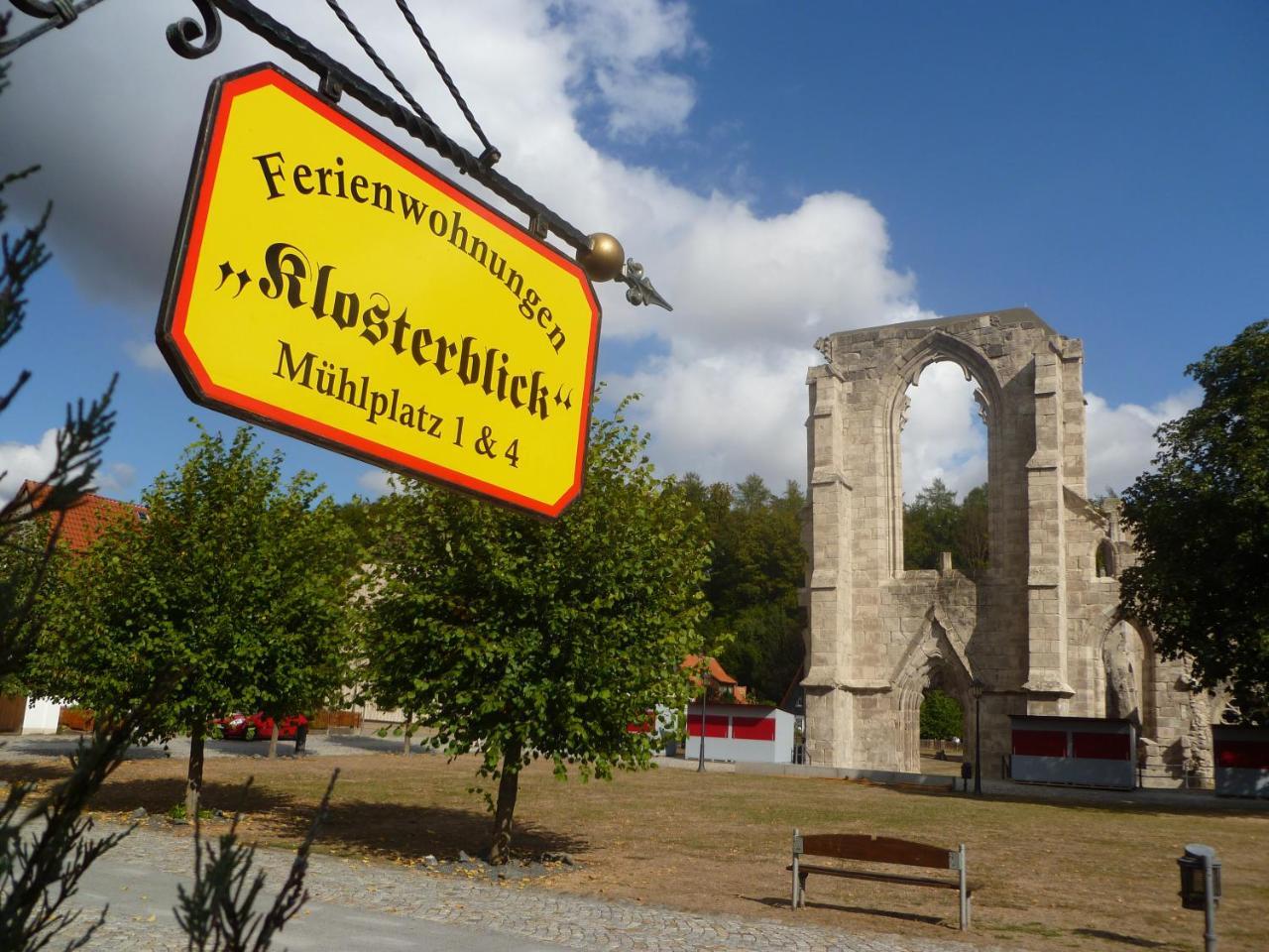 Ferienwohnungen Klosterblick Walkenried Dış mekan fotoğraf